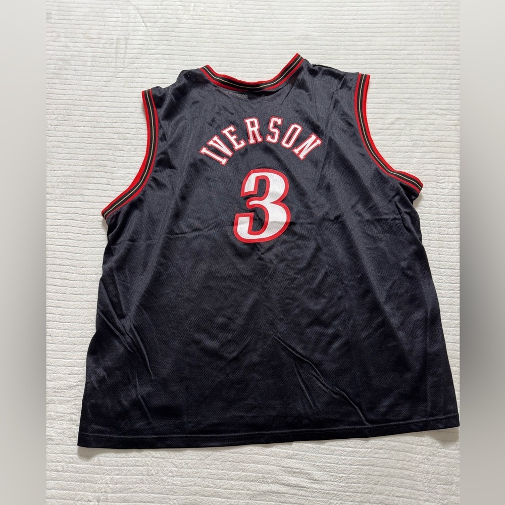 Champion Black and Red Men's Jersey